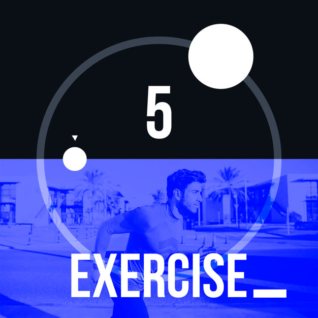 Free Instagram Post Background With Exercise Concept Psd