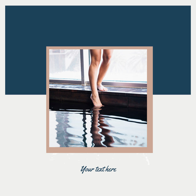 Free Instagram Post Template With Spa Concept Psd