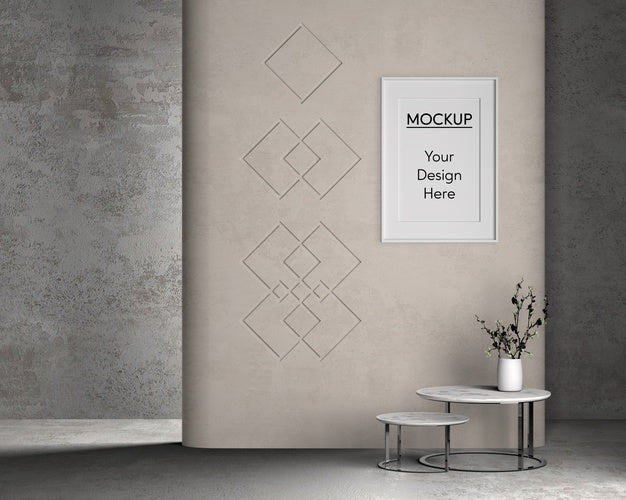 Free Interior Design With Cute Table Psd – DreamBundles