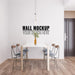 Free Interior Dining Room Wall Mockup Psd