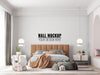 Free Interior Kids Bedroom Wall Mockup Psd