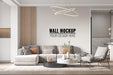 Free Interior Living Room Wall Mockup Psd