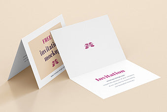 Free Invitation Mockup