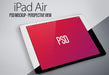 Free Ipad Air Mockup – Perspective View