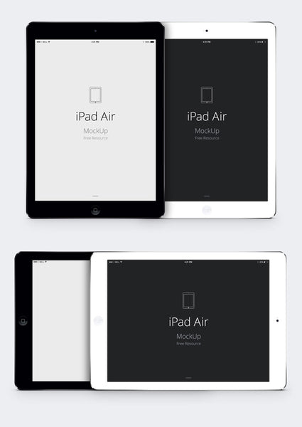 Free Ipad Air Psd Vector Mockup