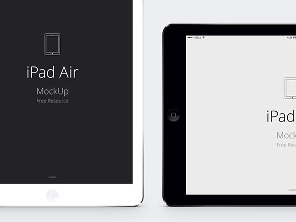 Free Ipad Air Vector Mockup