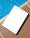 Free Ipad Mockup Beside Swimming Pool