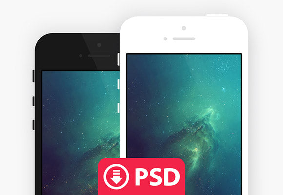 Free Iphone 5S Minimal Mockup