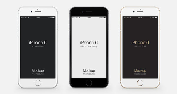 Free Iphone 6 Psd Vector Mockup