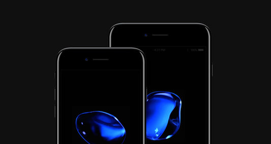 Free Iphone 7 Psd Jet Black Mockup
