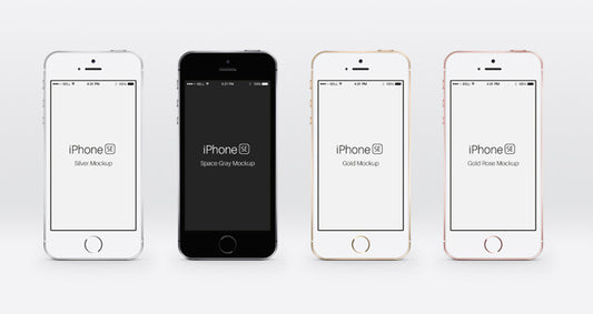 Free Iphone Se Psd Mockup