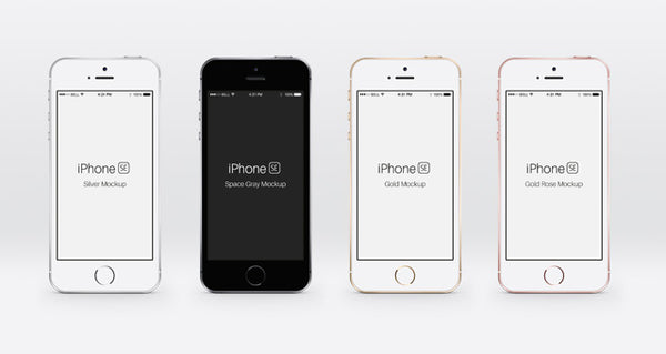 Free Iphone Se Psd Mockup