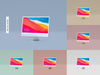Free Isolated Desktop Screen Mockup Psd