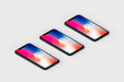 Free Isometric Iphone X Mockup Vol.4