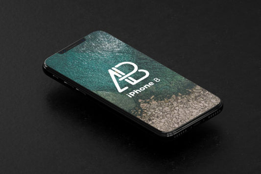 Free Isometric Iphone X Mockup