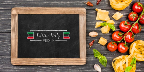 Free Italian Cuisine Concept With Tomatoes Psd