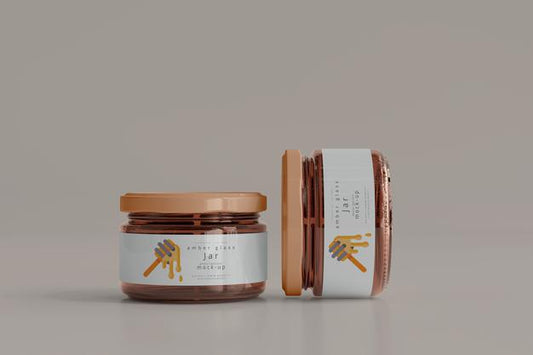 Free Jar Mockup Psd