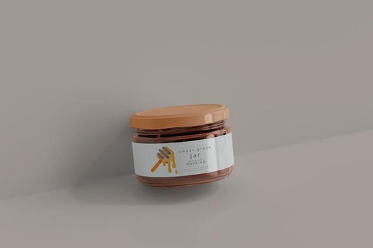 Free Jar Mockup Psd