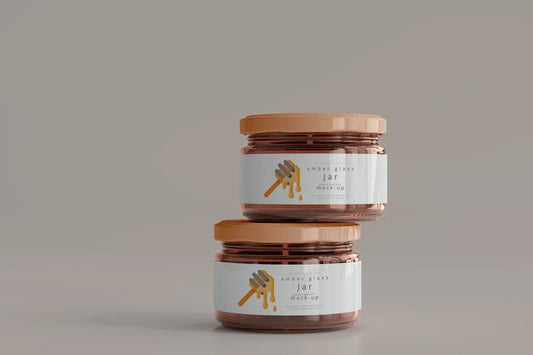 Free Jar Mockup Psd