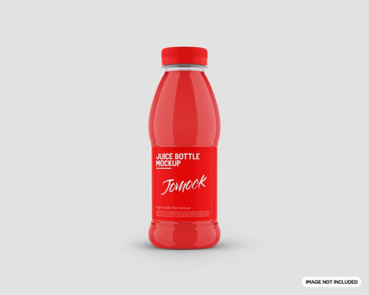 Free Juice Bottle Mockup Psd