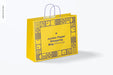 Free Jumbo Paper Shopping Bag Mockup Psd
