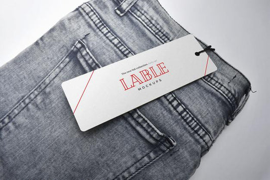 Free Label Tag Mockup Psd
