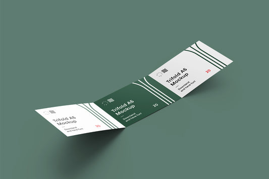 Free Landscape Brochure Mockup