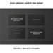 Free Landscape Business Card Mockup Psd
