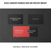 Free Landscape Business Card Mockup Psd