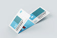 Free Landscape Trifold Leaflet Mockup