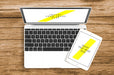 Free Laptop And Tablet On Wooden Table Mock Up Psd