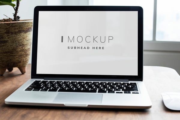 Free Laptop Digital Device Screen Mockup Psd