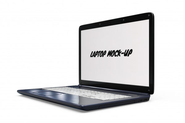 Free Laptop Mock-Up Isolated Psd