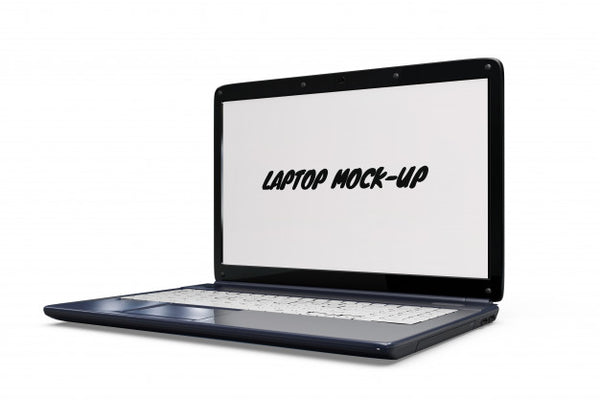 Free Laptop Mock-Up Isolated Psd