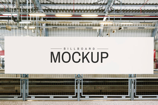 Free Large Billboard Mockup For Advertisements Psd