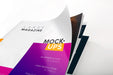 Free Large Magazine Cover Close Up View Mockup 01