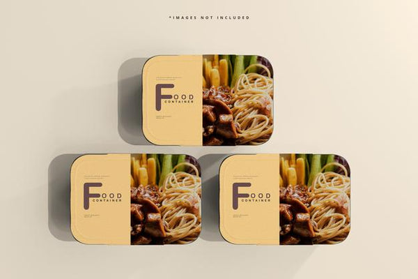 Free Large Size Food Container Mockup Psd