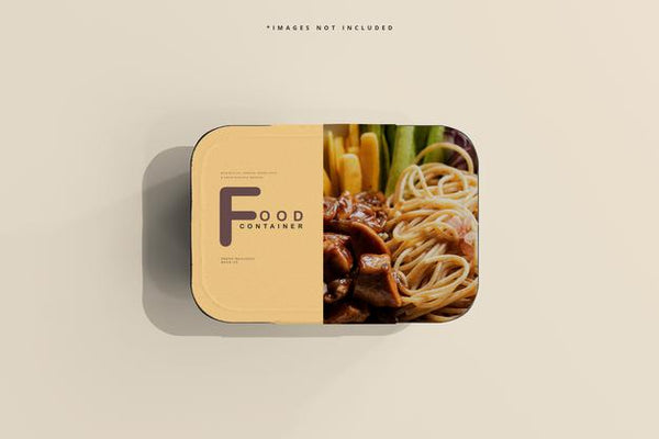 Free Large Size Food Container Mockup Psd