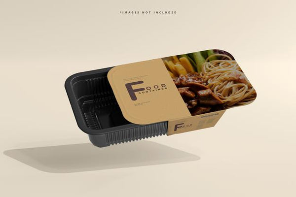 Free Large Size Food Container Mockup Psd