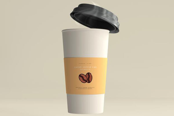 Free Large Size Paper Coffee Cup Mockup Psd