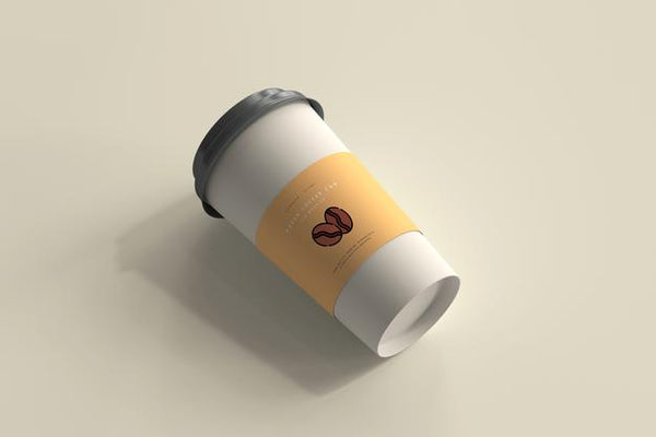 Free Large Size Paper Coffee Cup Mockup Psd