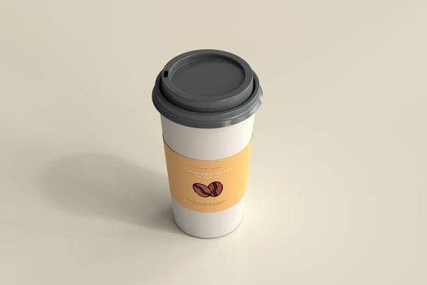 Free Large Size Paper Coffee Cup Mockup Psd