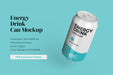 Free Large Soda Can Mockup