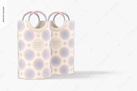 Free Laundry Baskets Mockup Psd