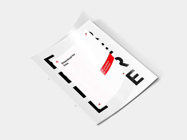 Free Letter Transparent Cover Brochure