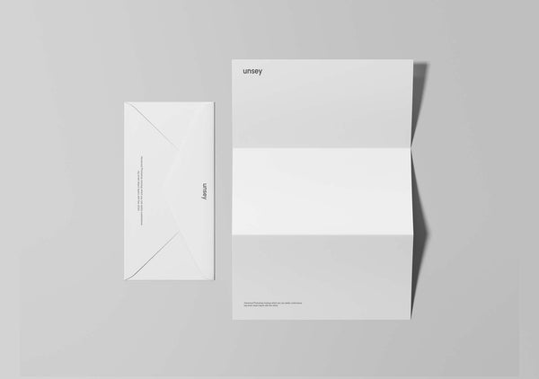 Free Letterhead & Envelope Mockup