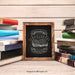 Free Literature Mockup With Close Up Of Slate Psd