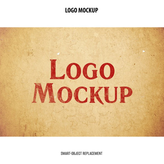 Free Logo Mockup Psd