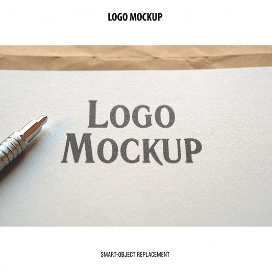 Free Logo Mockup Psd