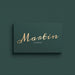 Free Luxury Business Card Mockup Psd In Green Tone